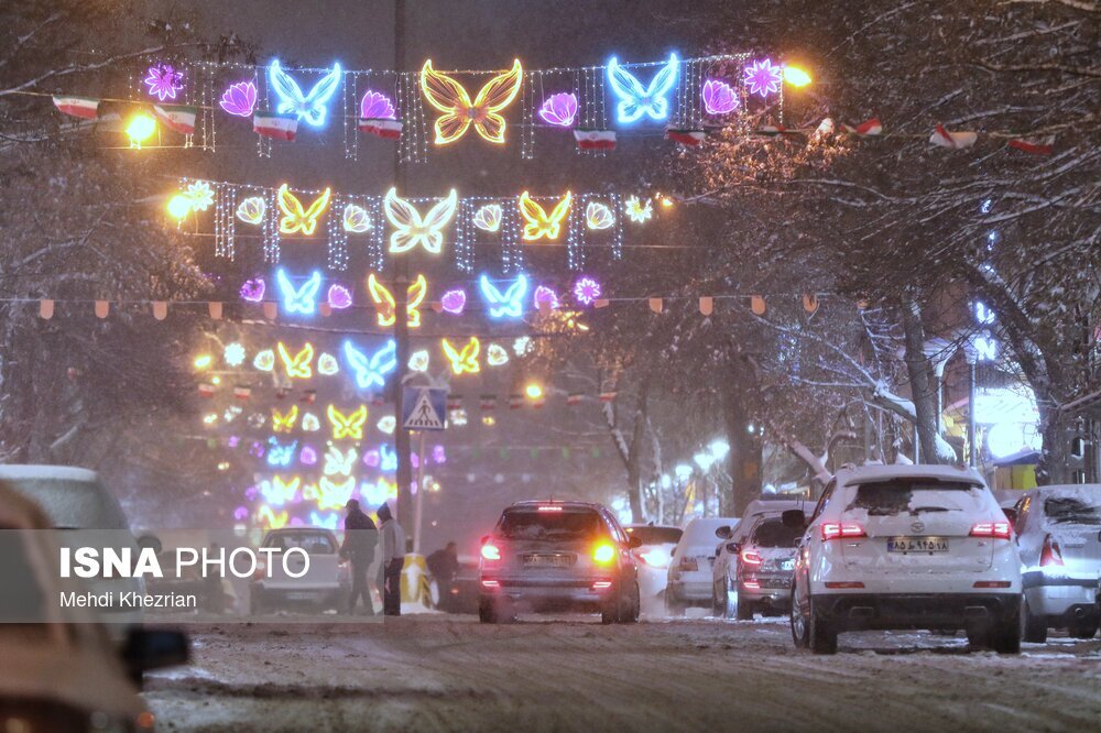 تصاویر: جلوه ی واقعی زمستان در همدان