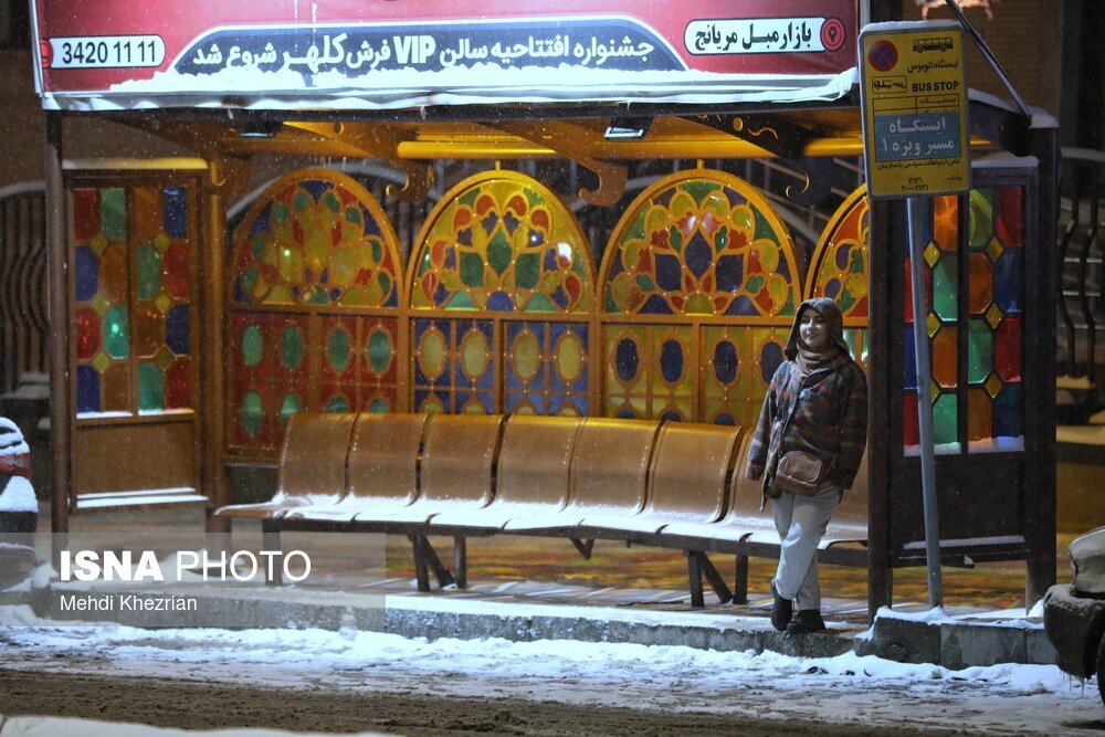 تصاویر: جلوه ی واقعی زمستان در همدان
