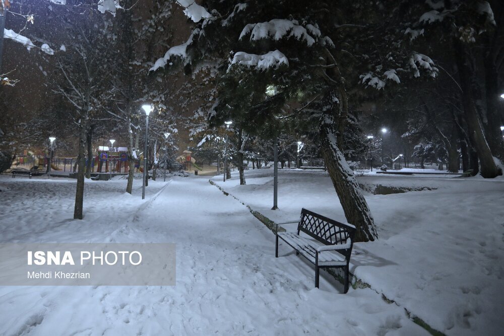تصاویر: جلوه ی واقعی زمستان در همدان