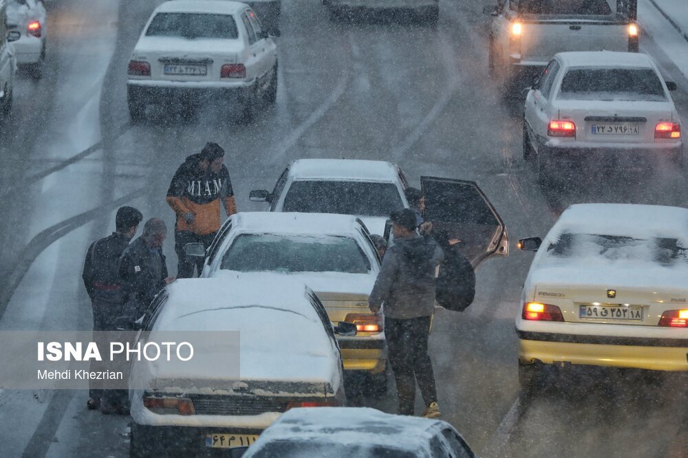 تصاویر: جلوه ی واقعی زمستان در همدان