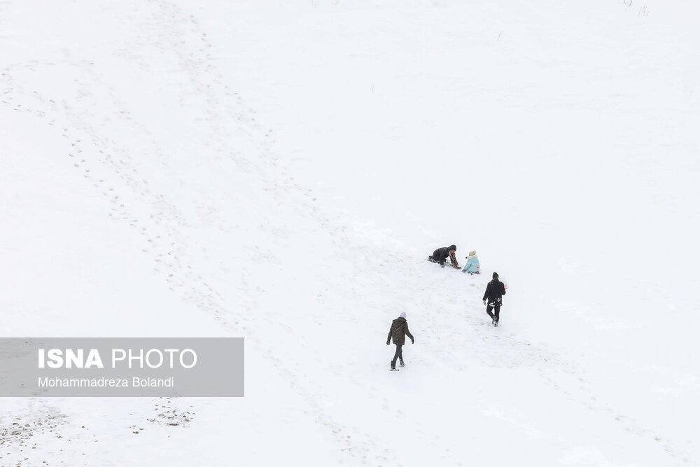 تصاویر: تهران برفی