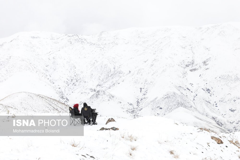 تصاویر: تهران برفی