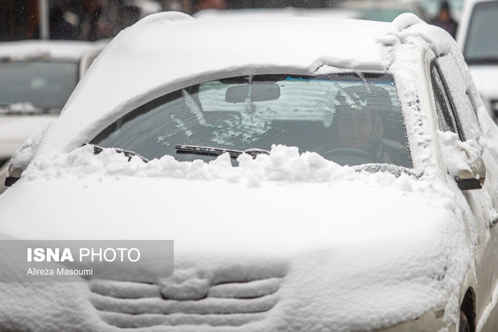 تصاویر: تهران برفی