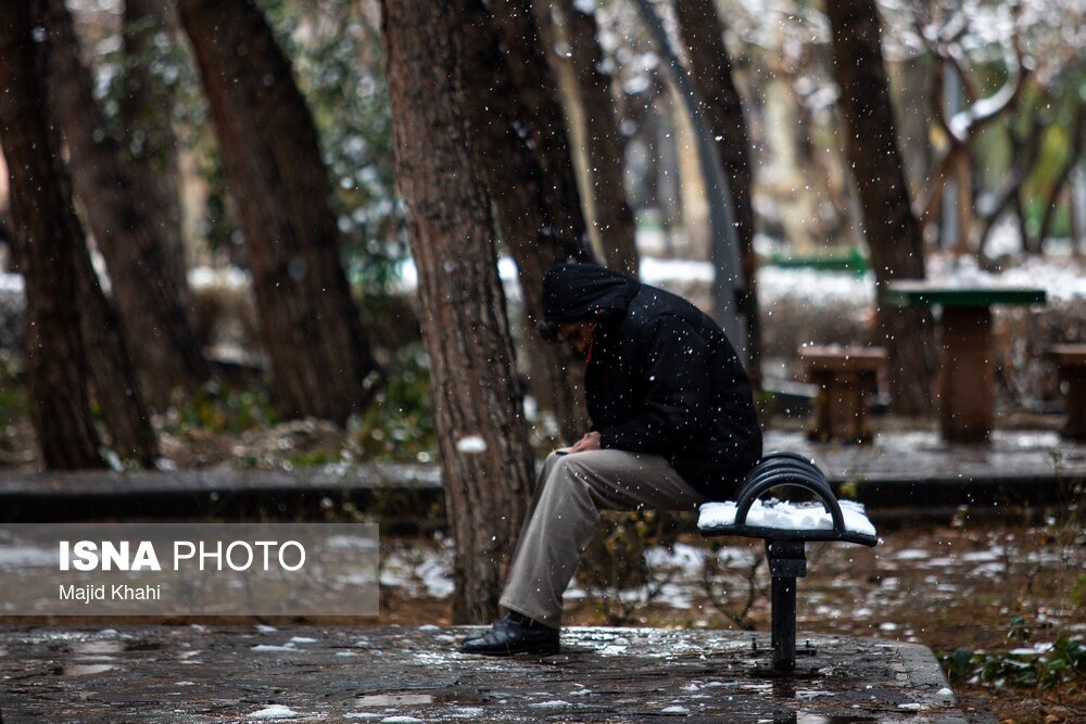 تصاویر: تهران برفی