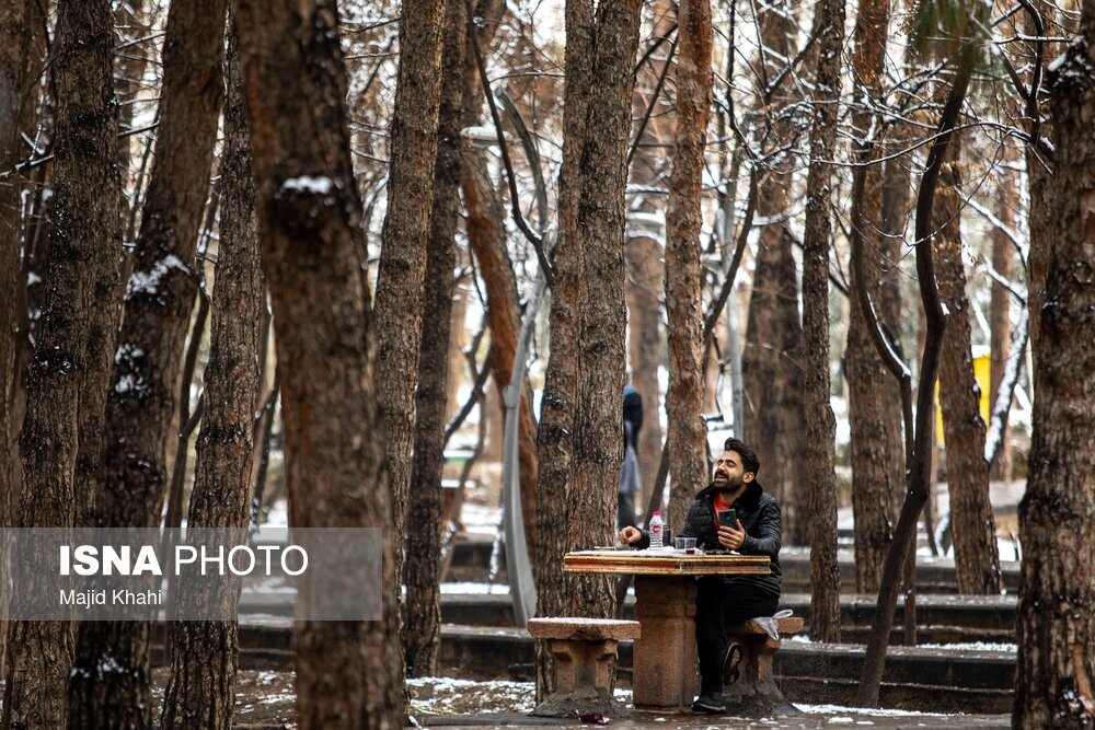 تصاویر: تهران برفی