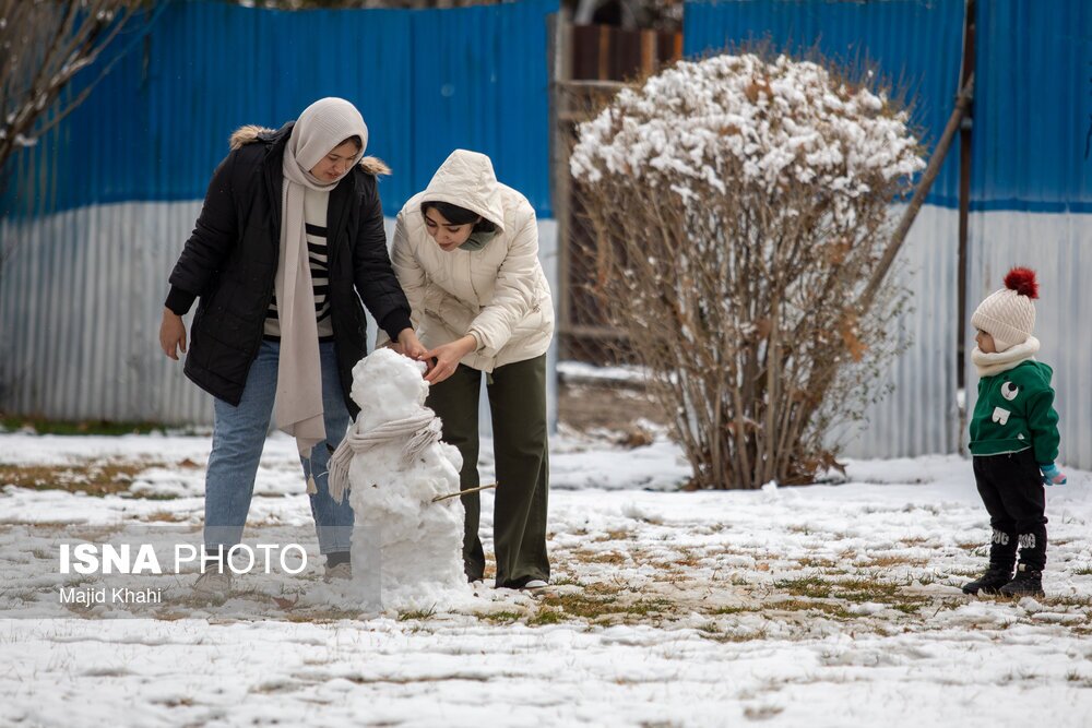 تصاویر: تهران برفی