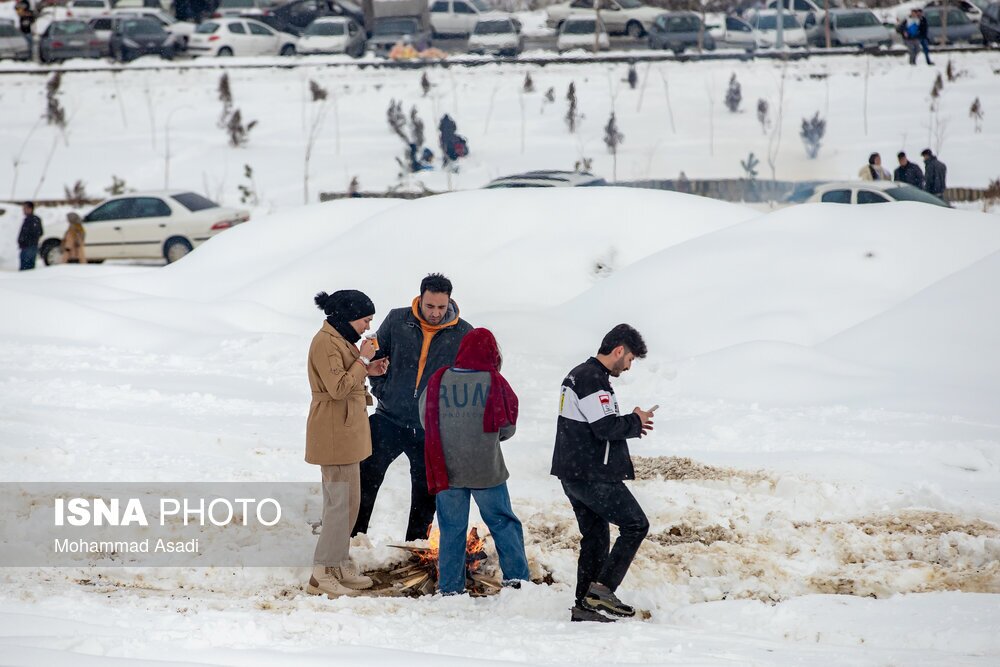 تصاویر: تیوب سواری در ارتفاعات اراک
