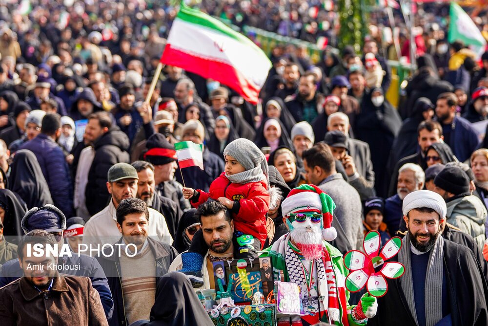 تصاویر:  راهپیمایی ۲۲ بهمن در سراسر کشور
