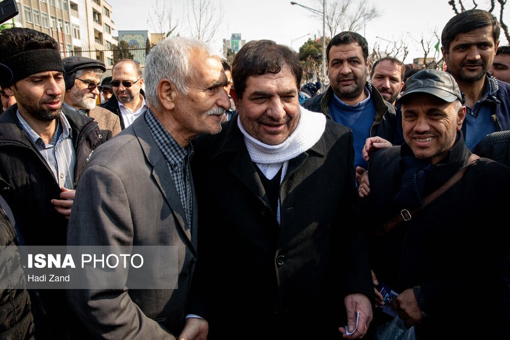 تصاویر:  حضور مسئولین در راهپیمایی ۲۲ بهمن - تهران