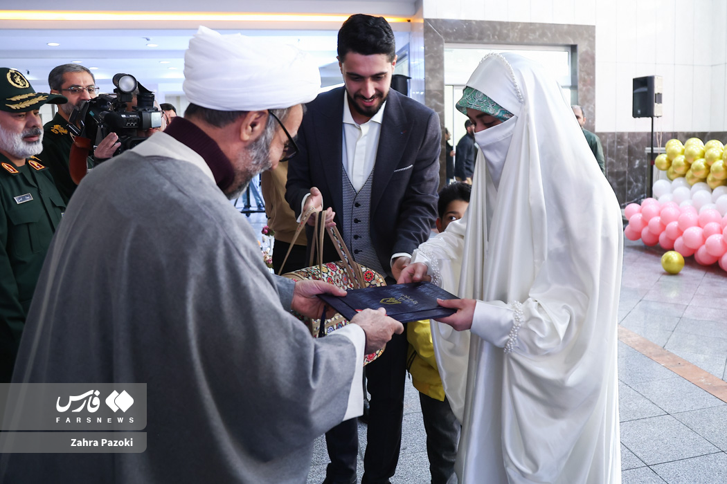 تصاویر: ازدواج دانشجویی در دانشگاه افسری امام حسین