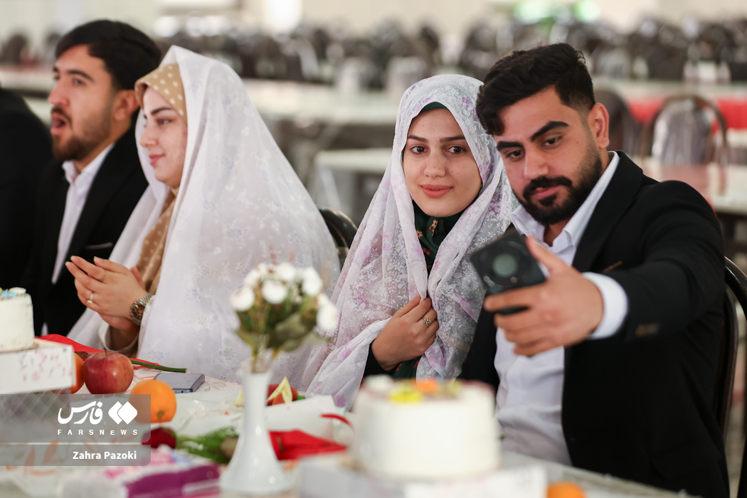 تصاویر: ازدواج دانشجویی در دانشگاه افسری امام حسین