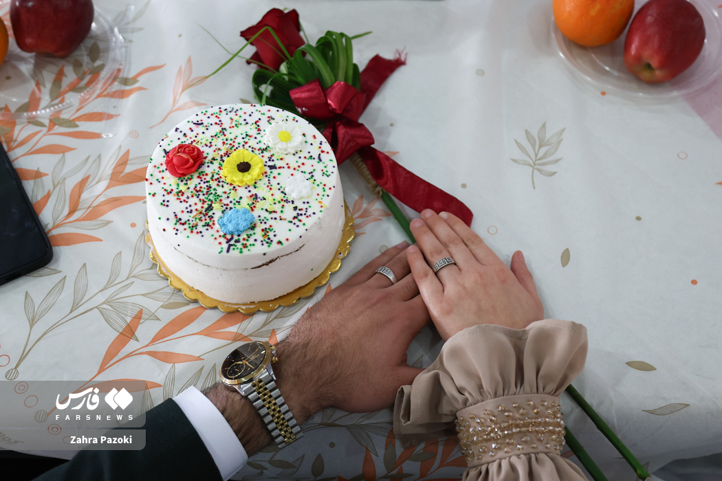 تصاویر: ازدواج دانشجویی در دانشگاه افسری امام حسین