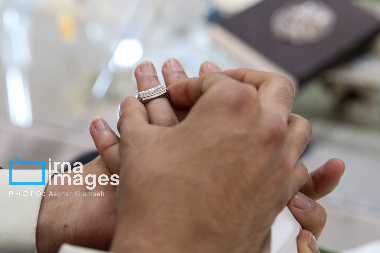 تصاویر: ازدواج دانشجویی در دانشگاه افسری امام حسین