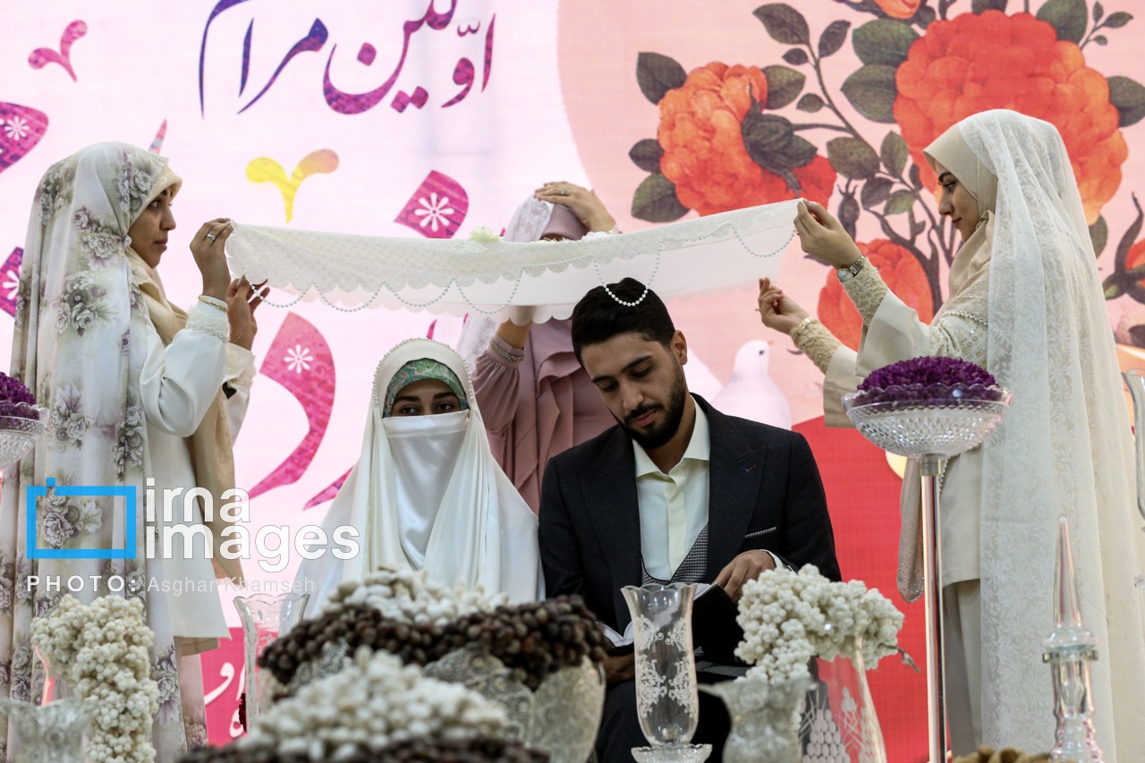 تصاویر: ازدواج دانشجویی در دانشگاه افسری امام حسین