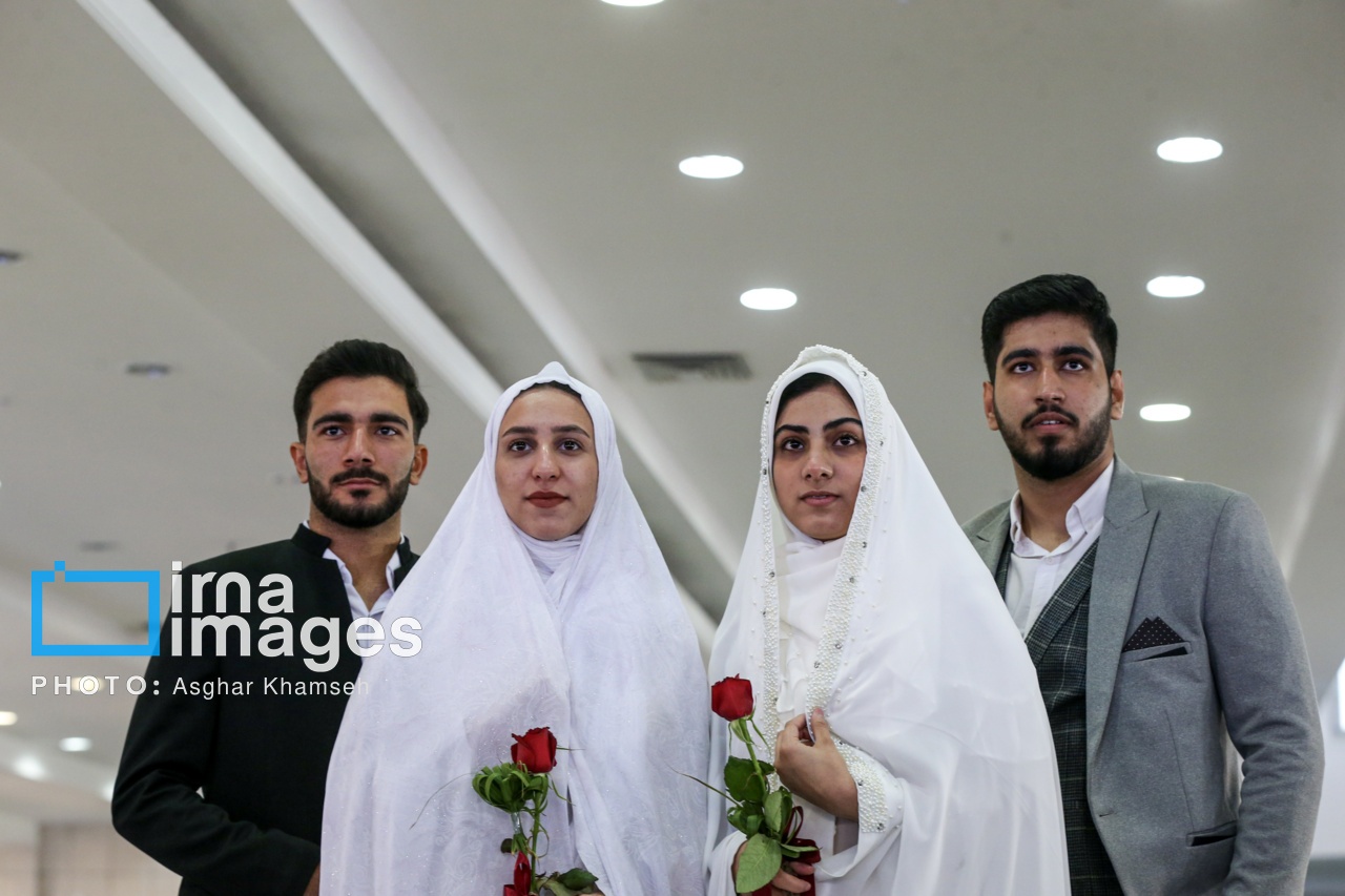 تصاویر: ازدواج دانشجویی در دانشگاه افسری امام حسین