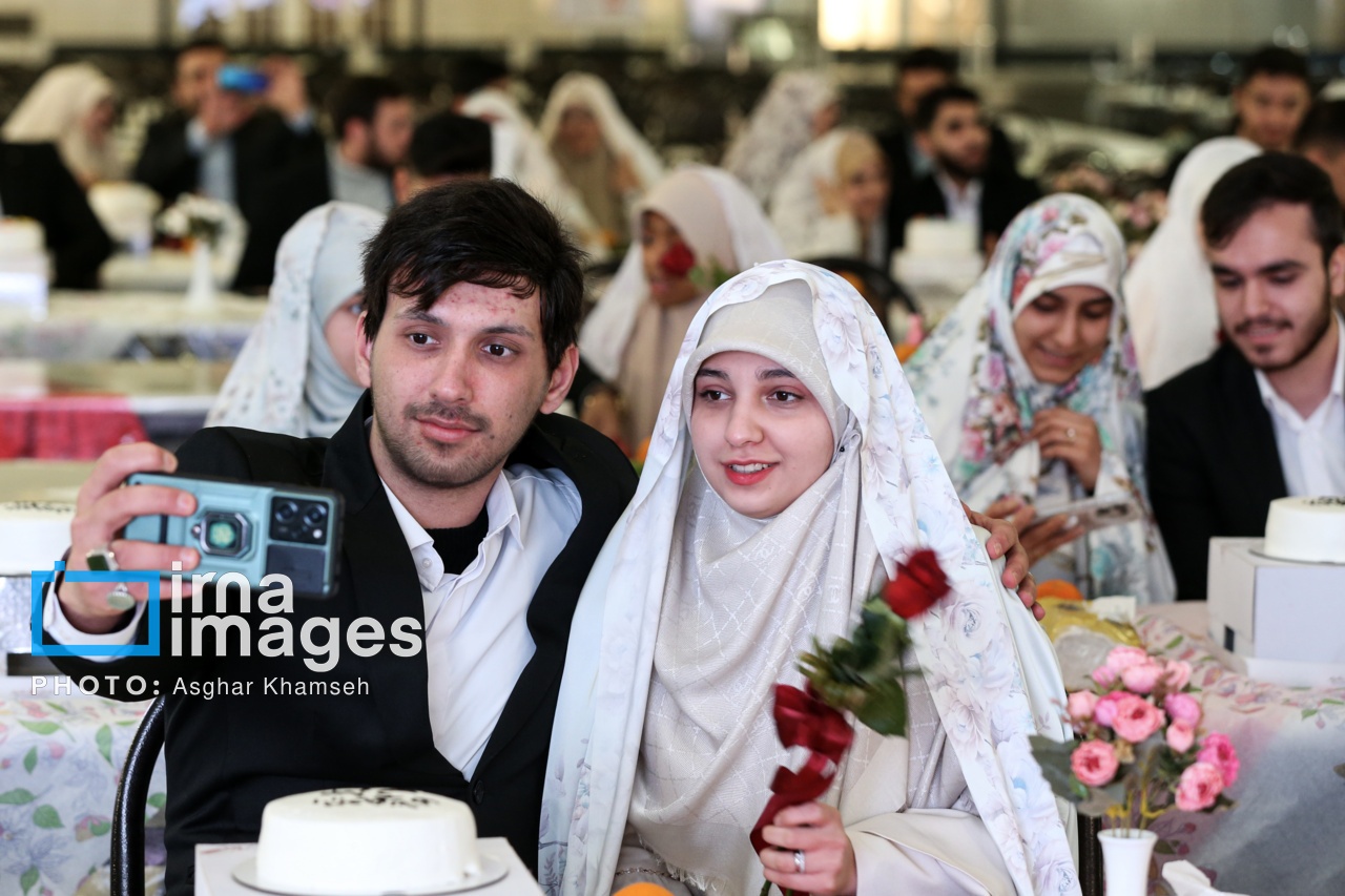 تصاویر: ازدواج دانشجویی در دانشگاه افسری امام حسین