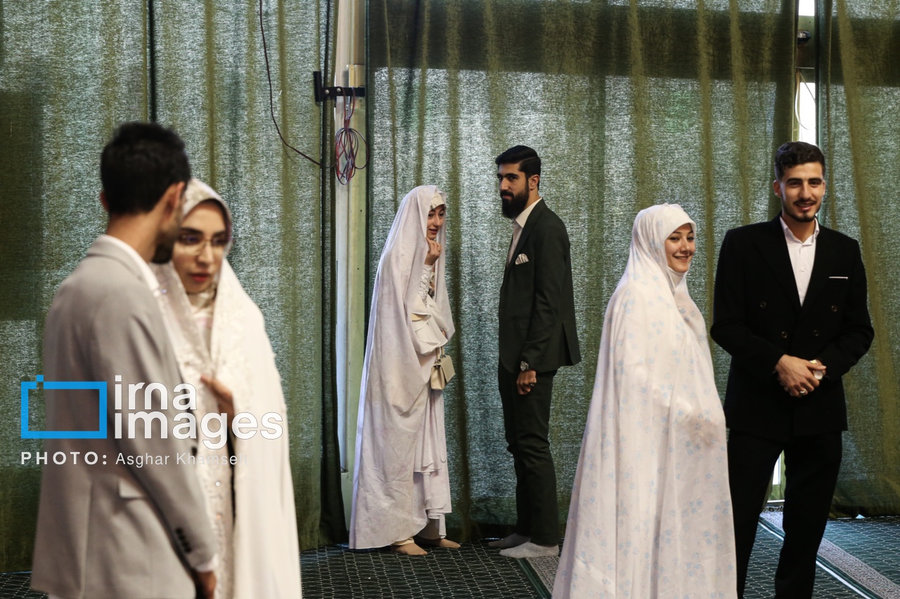 تصاویر: ازدواج دانشجویی در دانشگاه افسری امام حسین