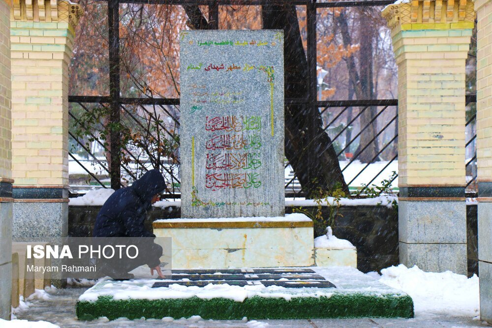 تصاویر: دوشنبه برفی شهر همدان
