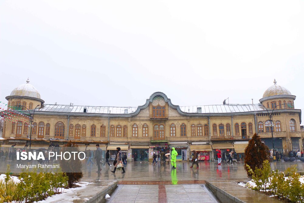 تصاویر: دوشنبه برفی شهر همدان