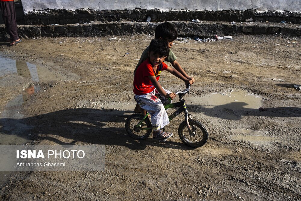 تصاویر: روستای «پزم تیاب» کنارک پس از سیلاب