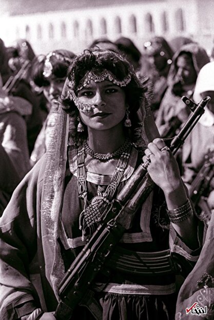 عکس/ دختران مسلح افغانستان، در نبرد با شوروی