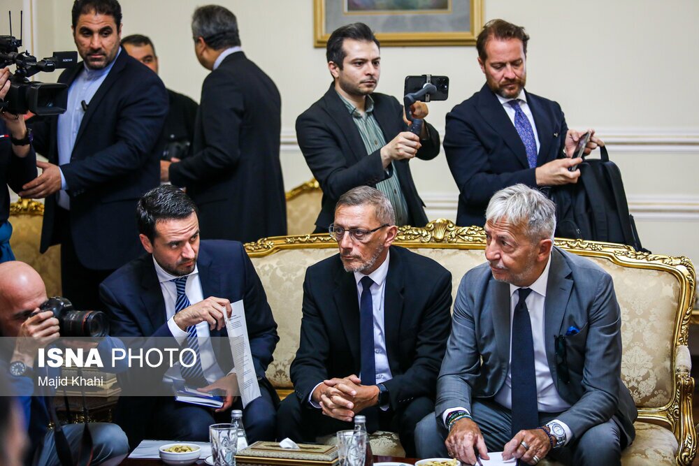 تصاویر: دیدار مدیرکل آژانس بین‌المللی انرژی اتمی با امیرعبداللهیان