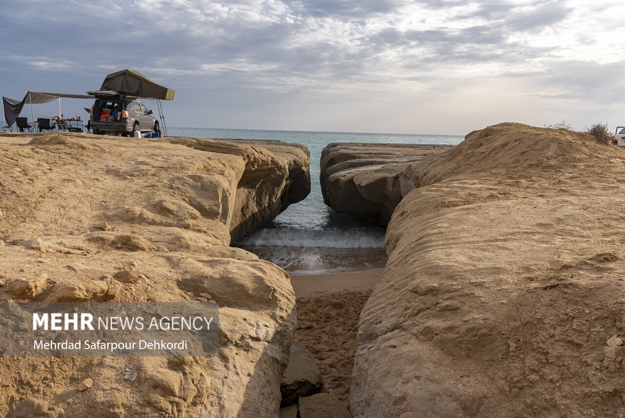 تصاویر: ساحل شگفت انگیز «دَستیر»