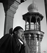 عکس/ دهه سی؛ اذان گوی مسجد امام اصفهان