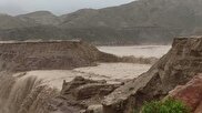 ویدیو / وضعیت شهر حاجی آباد زیرکوه در پی شکسته شدن ۲ سد خاکی