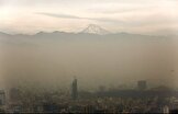 غبار روی کوه‌های تهران مه است یا آلودگی هوا؟ / فقط این منطقه غربی تهران هوای پاک دارد