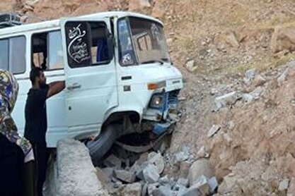 فوت ۲ نفر از کارکنان سازمان آب و برق خوزستان بر اثر تصادف / ۷ نفر مصدوم شدند