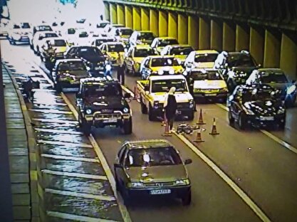 پلیس راهور تهران: تردد موتورسیکلت از تونل‌های شهری ممنوع است