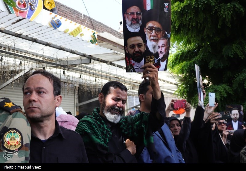 تصاویر: تشییع و خاکسپاری شهید مالک رحمتی، استاندار آذربایجان‌ شرقی