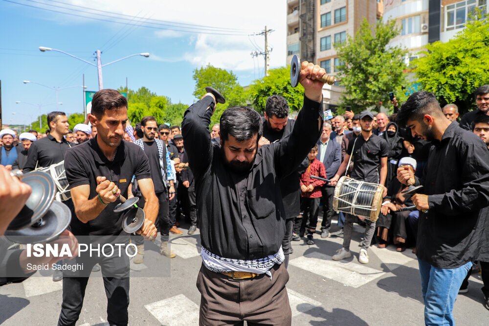 تصاویر: تشییع و خاکسپاری شهید مالک رحمتی، استاندار آذربایجان‌ شرقی