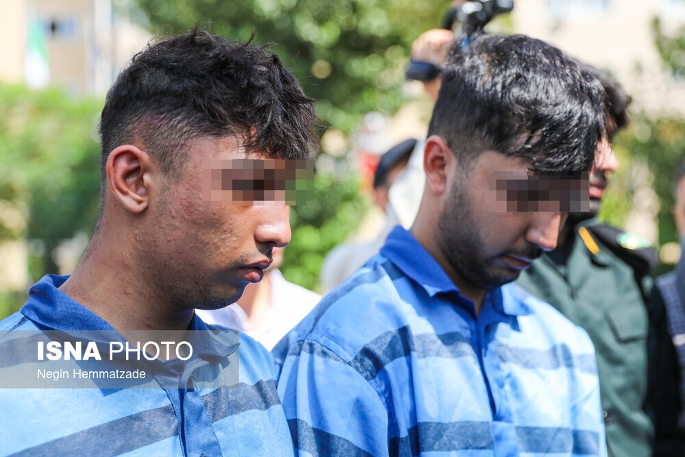 تصاویر: دستگیری سارقان معروف استاد معین