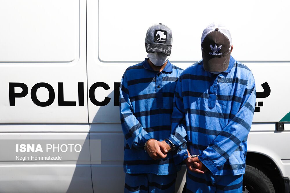 تصاویر: دستگیری سارقان معروف استاد معین