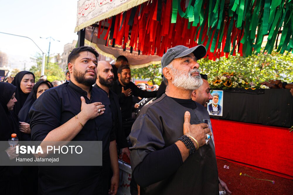 تصاویر: تشییع پیکر «سردار رضا سراج» سخنگو و معاون دبیرخانه شورای عالی امنیت ملی