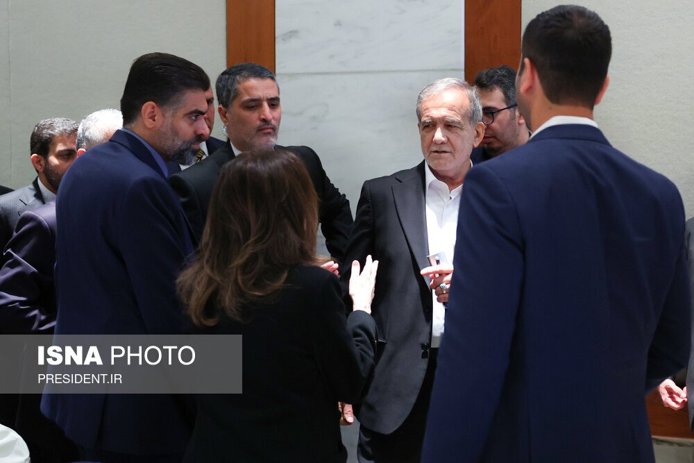 تصاویر: روز اول سفر رئیس جمهور به نیویورک