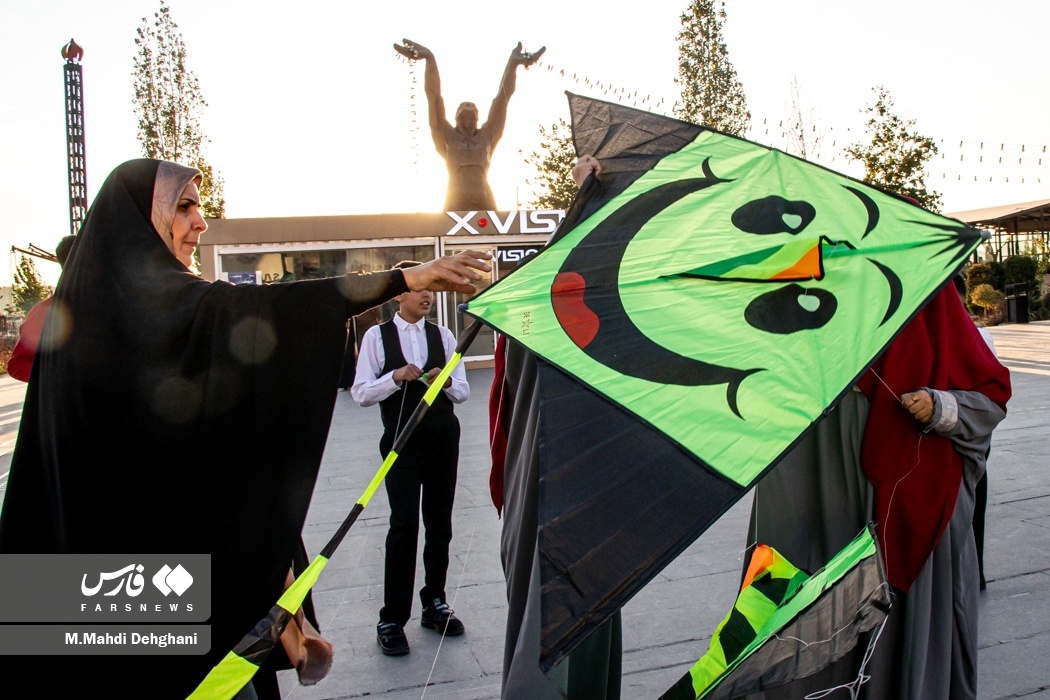 تصاویر: جشن بادبادک بازی در تهران