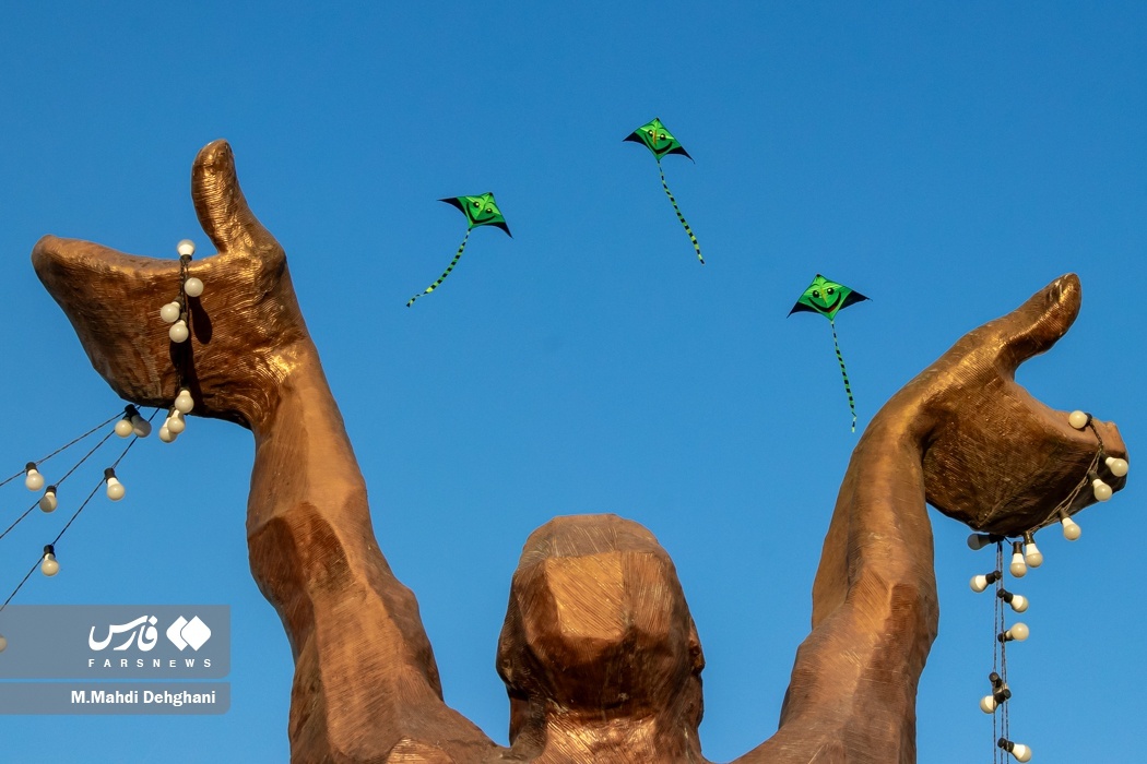تصاویر: جشن بادبادک بازی در تهران