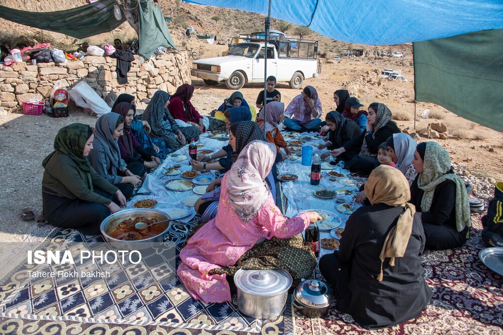 تصاویر: مراسم سنتی دیگجوش در میمند - استان فارس