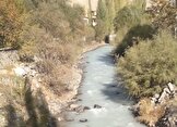ببینید/رنگ آب رودخانه کرج تغییر کرد