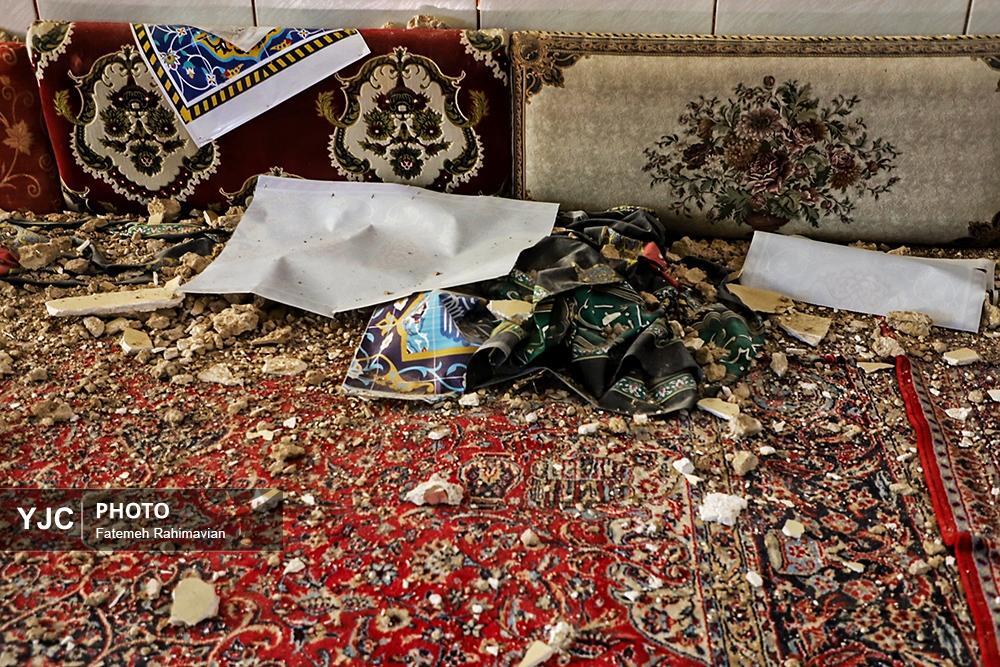 تصاویر: خسارات زلزله خوزستان