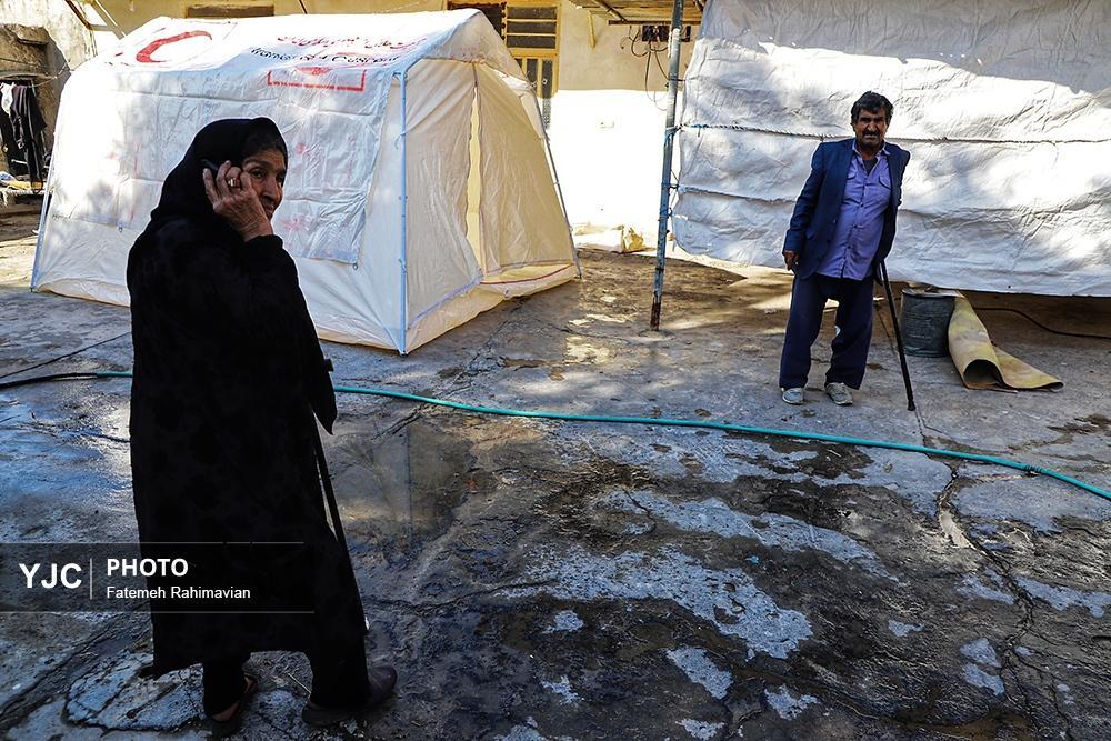 تصاویر: خسارات زلزله خوزستان