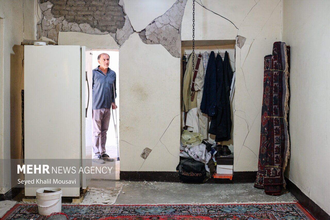 تصاویر: خسارات زلزله خوزستان