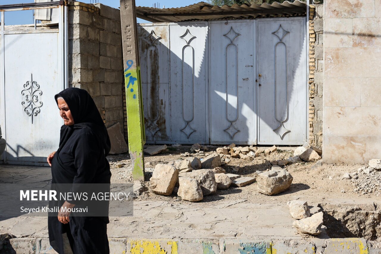 تصاویر: خسارات زلزله خوزستان