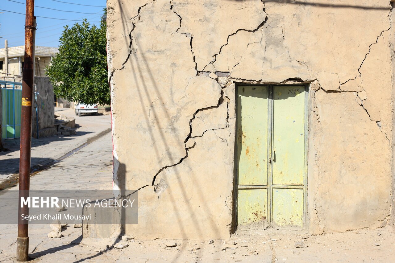 تصاویر: خسارات زلزله خوزستان