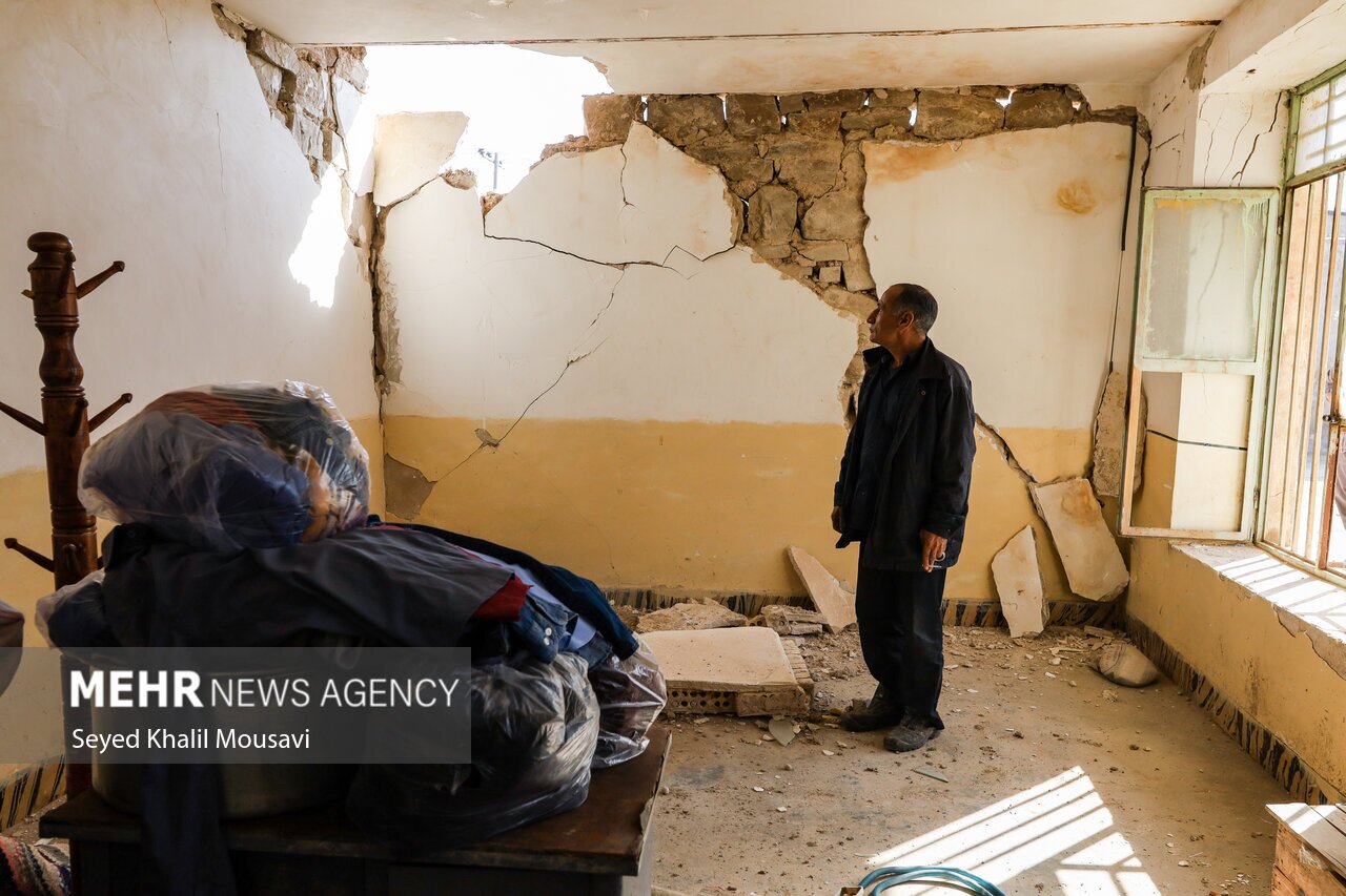 تصاویر: خسارات زلزله خوزستان