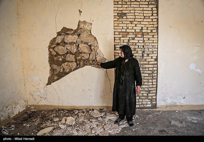 تصاویر: خسارات زلزله خوزستان