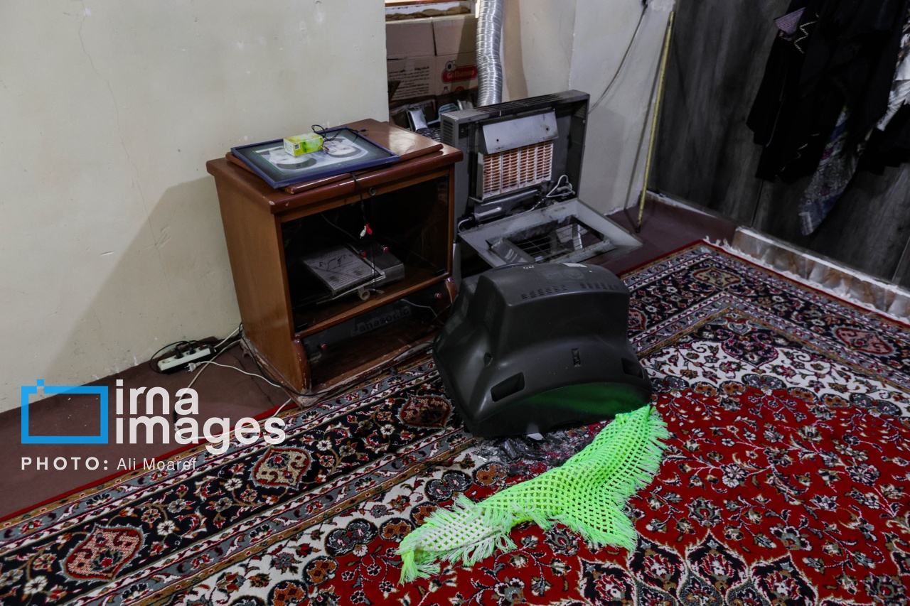 تصاویر: خسارات زلزله خوزستان